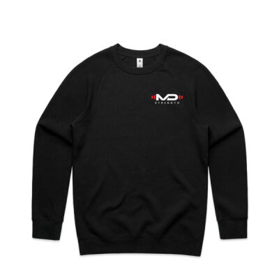MD Strength Crew Neck Small Logo  Thumbnail